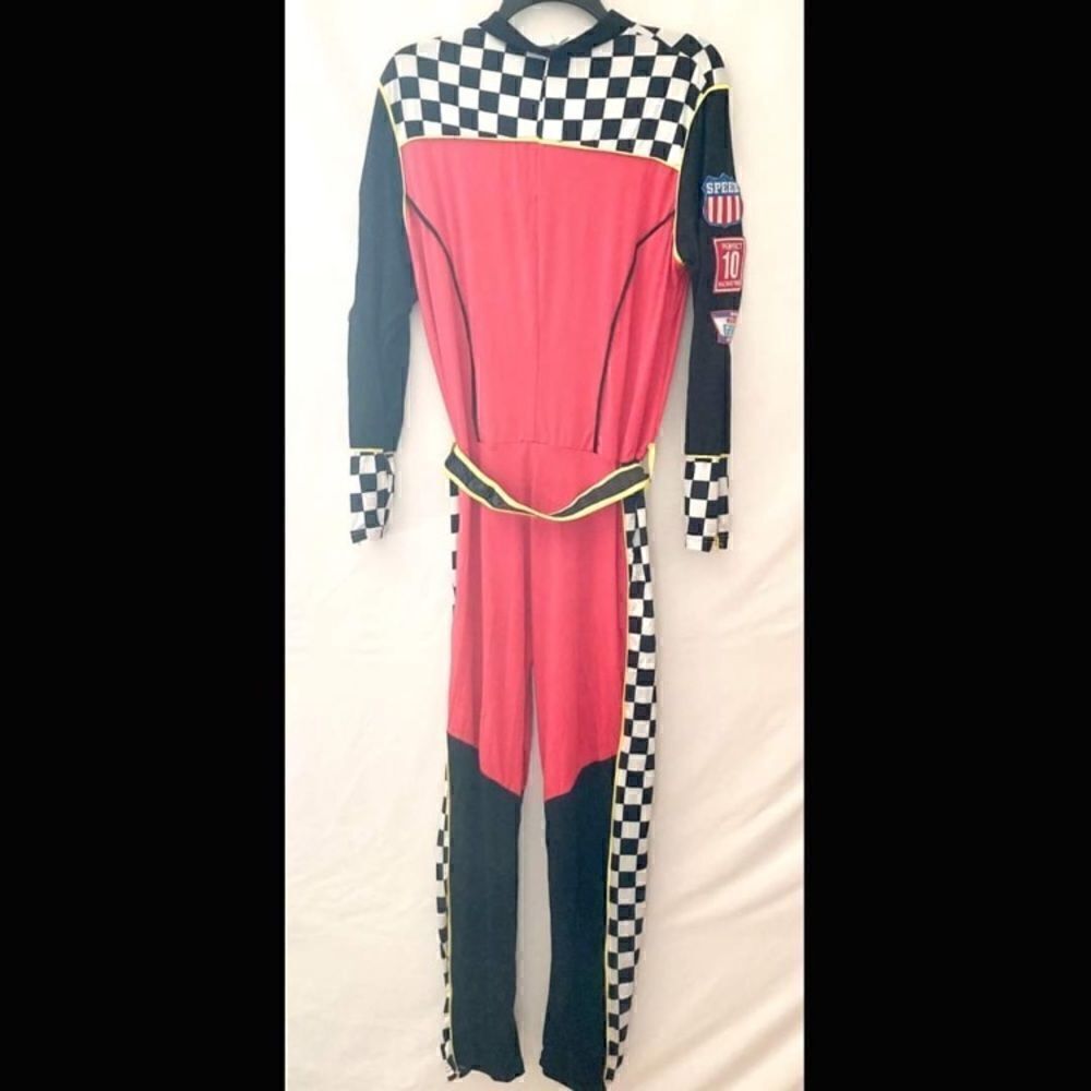 NWOT Adult’s M Racy Driver Halloween Costume - Picture 4 of 12